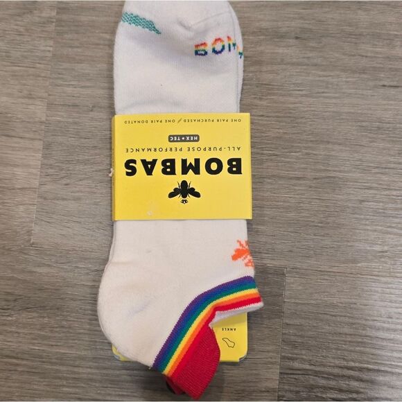Bombas Rainbow Hex-Tec All-Purpose Performance Ankle Sock - Picture 3 of 5